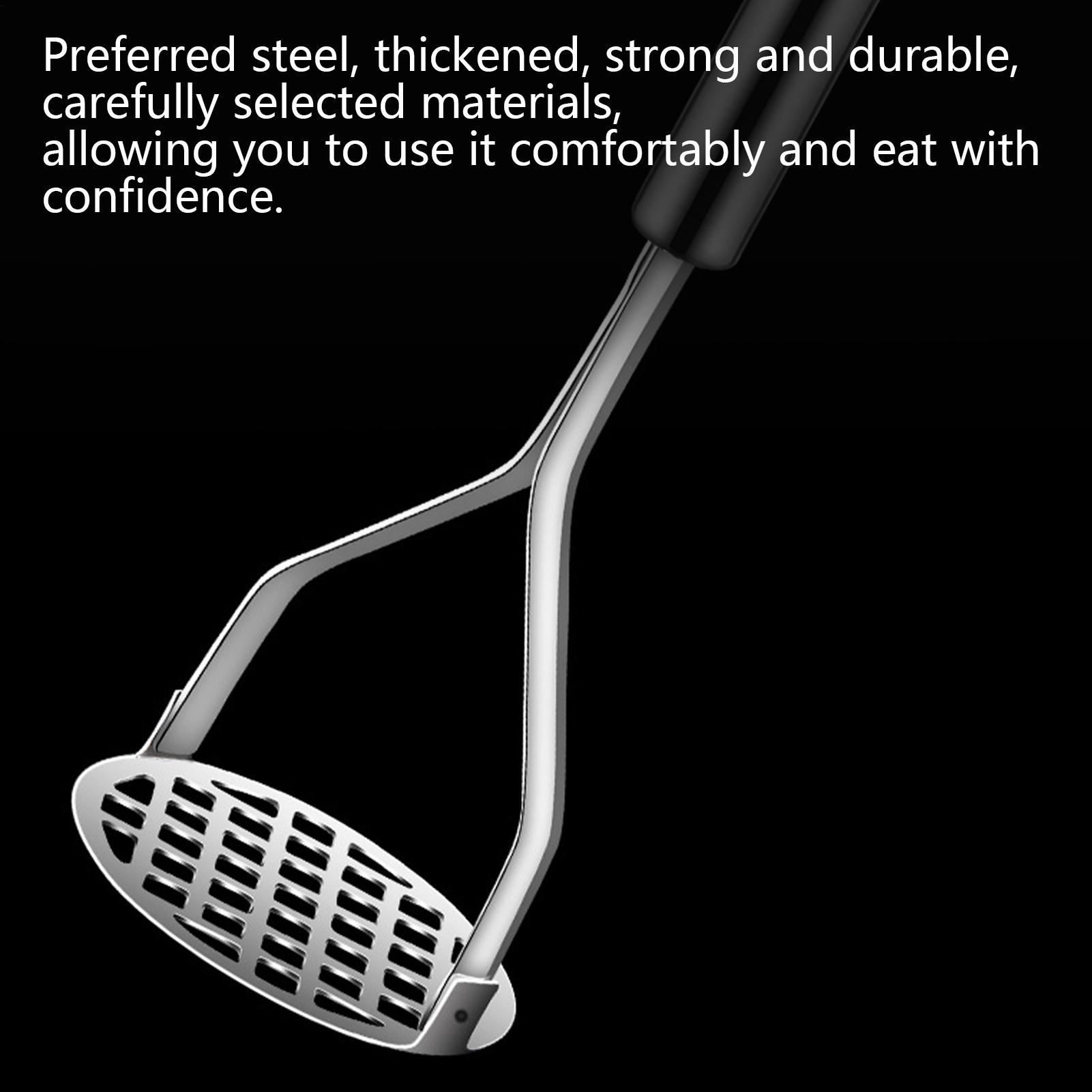 Kitchen Gadgets For Men - Ручная толкушка для картофеля из нержавеющей