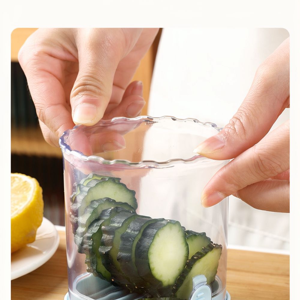 Kitchen Helper Gadgets - Ручной овощерез из нержавеющей стали, кухонный