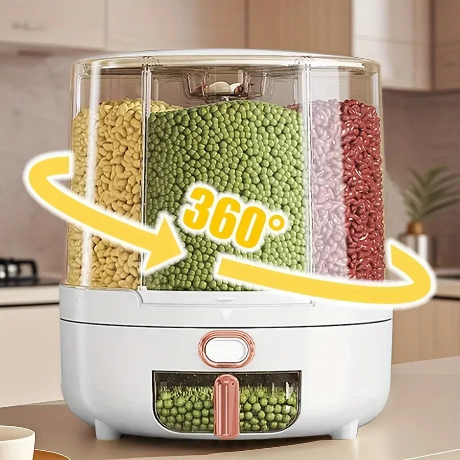 6 отделений 360 °   Вращающийс – обзор и цена Kitchen Gadgets Organizer