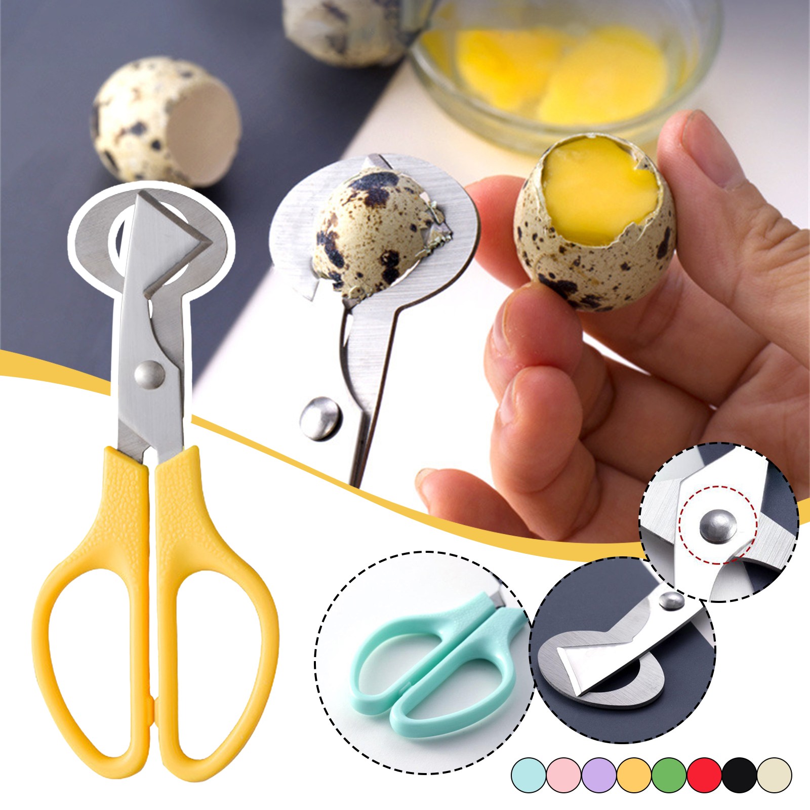 Ножницы-открывалка для перепел – обзор и цена Egg Separator Tool
